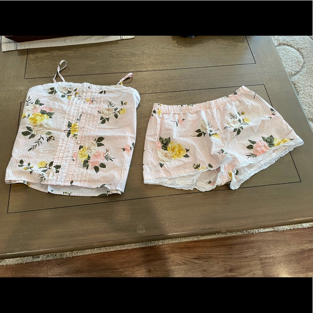 Old Navy pajama tank and short set